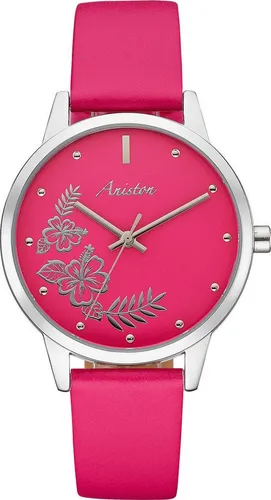 Aniston JEWELRY & WATCHES Quarzuhr, Damenuhr in Rot in rot von Aniston Jewelry & Watches