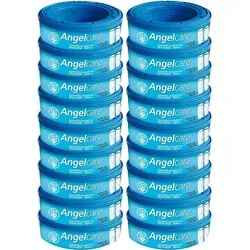 Angelcare® Windeleimer Nachfüllpack Plus - 18er Pack - Windeleimer Nachfüllkassetten für Angelcare, geruchsdicht und hygienisch, jede Kassette fasst bis zu 180 Windeln für eine praktische und umweltfreundliche Entsorgung.