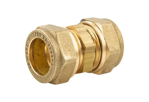 tecuro Steckfitting Klemmringverbinder, Gerade Verschraubung, DVGW-zugelassen, 18 x 18 mm