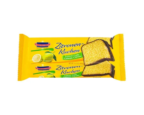KuchenMeister Kuchen, KuchenMeister Zitronen Kuchen saftiger Rührkuchen mit Zitrone 400g
