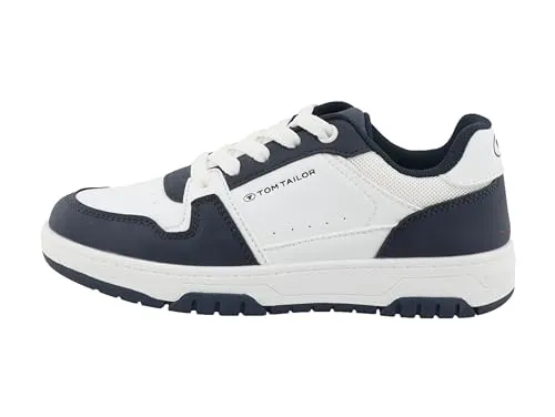 Tom Tailor Kinder Sneakers in Dunkelblau/Weiß, Größe 34 in weiß von Tom Tailor Kids