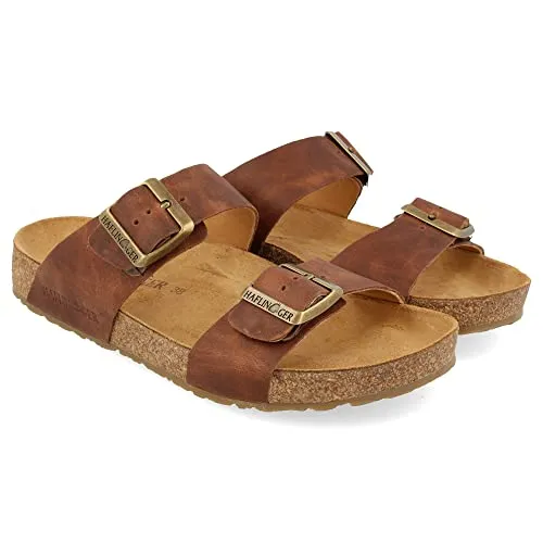 Haflinger Andrea Sandalen 40 - Braun - Leder-Sandale für einen entspannten Sommer, ideal für Freizeitaktivitäten; Größe: 40; entdecken Sie weitere Top-Angebote von Haflinger bei Bergfreunde.de!