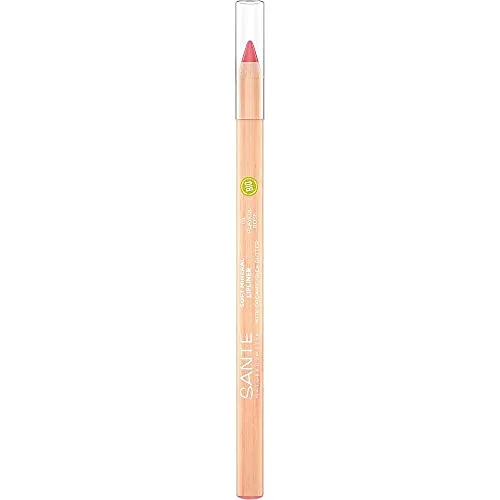 SANTE Naturkosmetik Soft Mineral Lipliner 03 Playful Rose, Lippenkonturenstift, Samtweiche Textur, 1, 14g