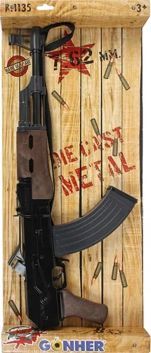 Gonher Kommandoschusswaffe aus Metall, 8 Schuss