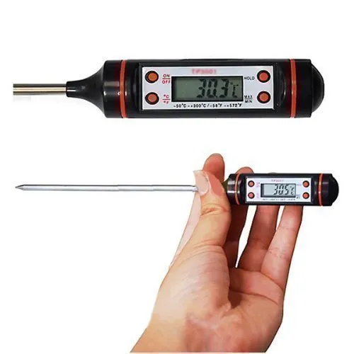 Sonde Digitales Kochthermometer für Lebensmittel, Fleisch, Küche