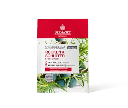 DermaSel Totes Meer Badesalz Rücken & Schulter