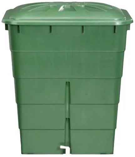Garantia Regentonne eckig 300 Liter grün
