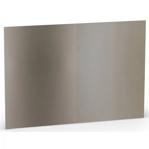 RÖSSLER Briefkarte Paperado B6 HD PL taupe met. 164072411 in schwarz von PAPERADO