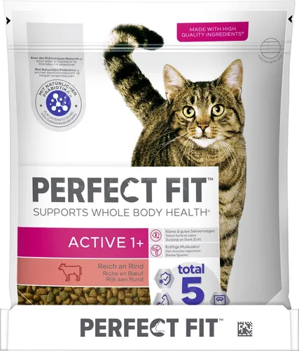 Produktbild Perfect Fit Active 1+ Katzentrockenfutter Adult 1,4 kg Rind