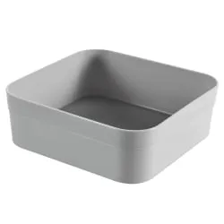 Keter Germany GmbH CURVER INFINITY Ordnungsbox, 1 Liter, Organizer aus robustem Kunststoff, Maße (B x T x H): 15,2 x 15,2 x 5,1 cm 234480