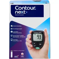 CONTOUR NEXT Blutzuckermessgerät Set mg/dl - Blutzuckermessgeräte von Ascensia, präzise Messungen für eine einfache Diabeteskontrolle, rezeptfrei erhältlich.