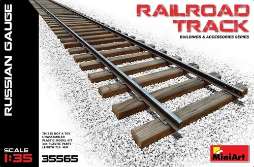 Miniart 35565 - 1/35 Railroad Track Russian Gauge - Neu