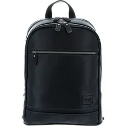 Picard Breakers Rucksack 40 cm mit Laptopfach - Schwarz - Stylischer Rucksack für Alltag und Beruf, bietet gepolsterte Fächer für Laptop und Tablet sowie viel Stauraum durch zwei Hauptfächer und zusätzliche Fächer. Ideal für Schule, Uni oder Büro.