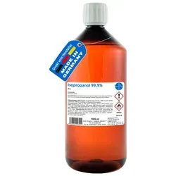 HERRLAN Isopropanol 1000 ml Reinigungsalkohol 99,9% I Fettlöser & Lösungsmittel | HERRLAN - Qualität