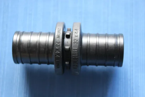 PX168-Rehau Rautitan PX Kupplung 32- 32 aus PPSU Nr 11600141001