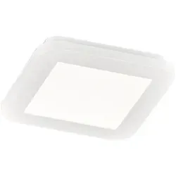 LED-Deckenleuchte Camillus 17 cm x 17 cm Weiß