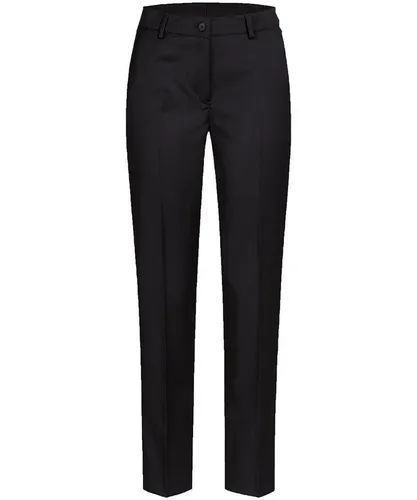 GREIFF Anzughose Corporate Modern WITH 37.5® Damen Slim-Fit Schwarz 38