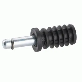 Befestigungsset für Möbelrollen mit Rückenloch, 13 mm, 2 Stück
