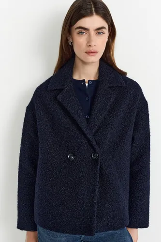 RICHROYAL Kurzjacke mit dezenter Teddy-Oberfläche