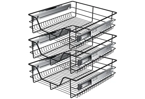 Küchenorganizer Schwarz von Kesser