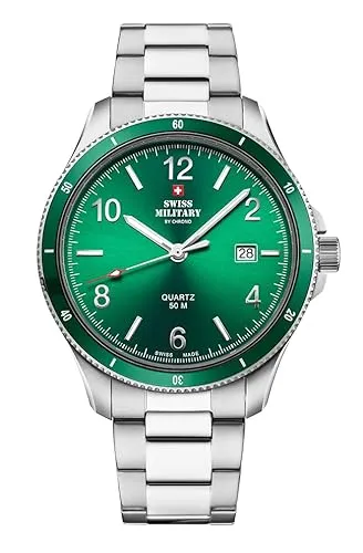 Swiss Military by Chrono Analog mid-37749, Silber