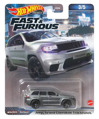 Jeep Grand Cherokee Trackhawk Fast & Furious 2023 in 1:64 Hot Wheels HNW48 HNW46