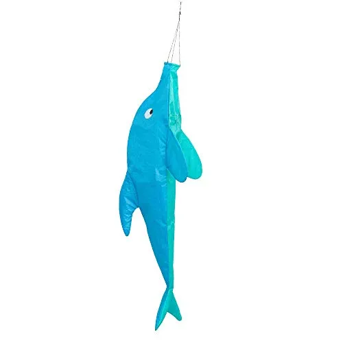 Invento Dauphin 100 cm Luftgriff – Windsocks, Blau in blau von Invento