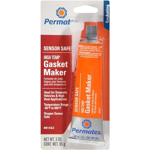 Produktbild Permatex 81422 Sensor-sichere Hochtemperatur-RTV-Silikon-Dichtung, 85 ml