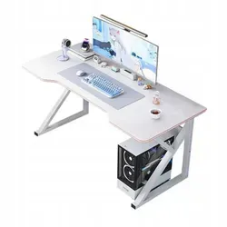 Moderner Schreibtisch in Weiß, 120x73x60 cm