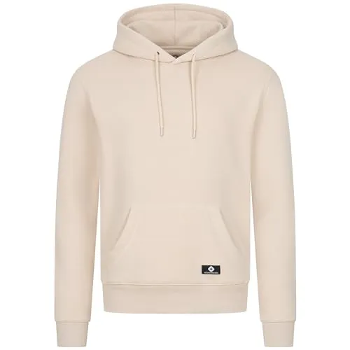 Höhenhorn Janga Hoodie Herren Kapuzen Beige Gr. S - Bequemer Herren Hoodie aus atmungsaktiver Baumwolle, ideal für Freizeit und Sport. Strapazierfähig und stylisch, bietet er Schutz vor Wind und Wetter und bleibt auch nach vielen Wäschen in Form.