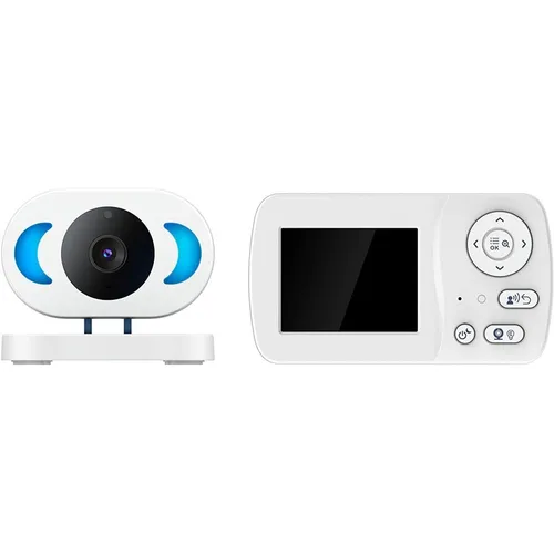 Telefunken VM-F200 Video-Babyphone - Babyphone mit Kamera, Nachtsicht und digitalem Zoom für klare Überwachung und Zwei-Wege-Kommunikation – ideal für ruhige Nächte.