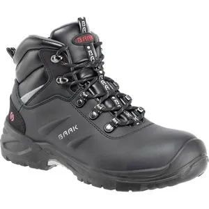BAAK Sicherheitsschuhe Harrison-N S3 ESD - Unisex Stiefel aus Echt Leder, Gr. 45 - Arbeits- & Schutzkleidung, atmungsaktiv und strapazierfähig mit ESD-Funktion. Ideal für Bau und Industrie, schützt durch Aluminiumkappe und metallfreien Durchtrittsschutz.