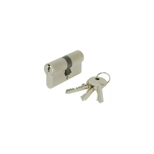 IFAM 001750 F5S Europäischer Zylinder Double Nickelé Grau – Länge : 30×40 – A