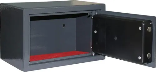 vidaXL Digitaler Safe Dunkelgrau 31x20x20 cm - Sicher und Stilvoll - Sicherheits-Safe aus robuster Stahlkonstruktion mit elektronischem Schloss für einfachen Zugang. Ideal für Zuhause oder Büro, schützt Wertsachen und Dokumente in einem modernen, minimalistischen Design.