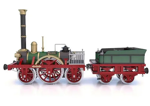 Occre 54001 Adler Lokomotive 1:24 Modellbausatz in braun von OcCre