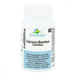 Calcium Bambus Tabletten 94.8 g - Calcium Tabletten mit hochwertigem Bambusextrakt, fördern starke Knochen und Zähne, ideal für eine gesunde Ernährung.