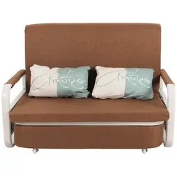 Mendler Schlafsofa HWC-M83 - Multifunktionales Sofa mit Schlaffunktion - Sofas mit Schlaffunktion und Bettkasten, ideal für kleine Räume. Hohe Belastbarkeit bis 300 kg, abnehmbare Bezüge für einfache Reinigung und zusätzlichen Komfort.