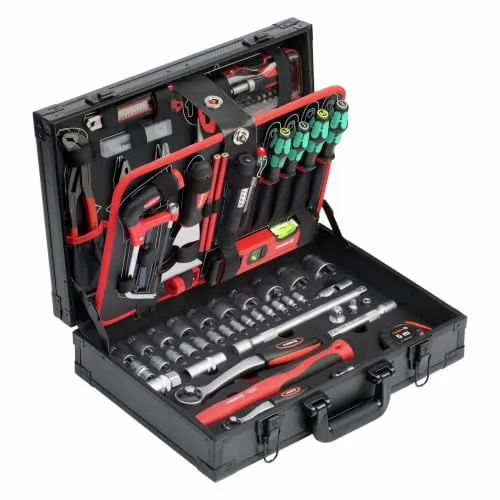 Werkzeugkoffer Meister 135 Tlg. mit Wera Werkzeug
