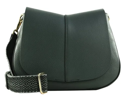 GIANNI CHIARINI Helena Umhängetasche aus echtem Leder - Elegante GIANNI CHIARINI Umhängetasche im geschwungenen Design, ideal für jeden Anlass. Mit zwei verstellbaren Schulterriemen und geräumigen Fächern für eine perfekte Organisation.