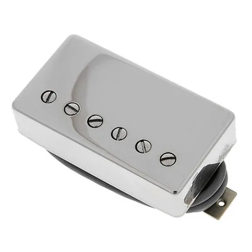 Gibson 57 Classic Nickel Cover 4-Conductor Pickup - Single Coil Pickup mit 4-Leiter-Konfiguration für vielseitige Klangmöglichkeiten und klassischen Vintage-Sound.