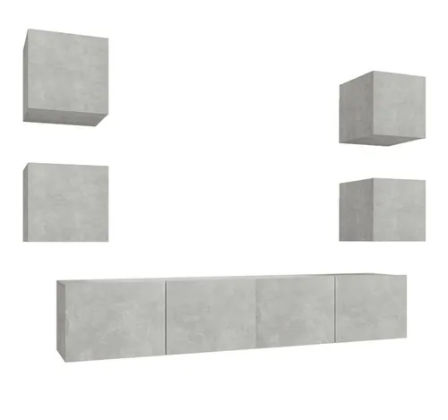 vidaXL TV Schrank Set 6-TLG. von vidaXL