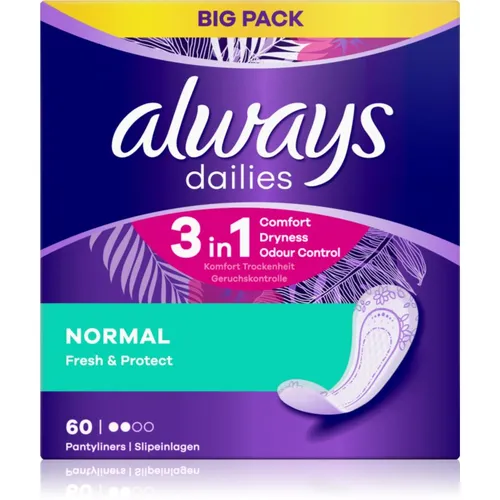 Always Dailies Normal Fresh & Protect Slipeinlagen 60 St. von Always