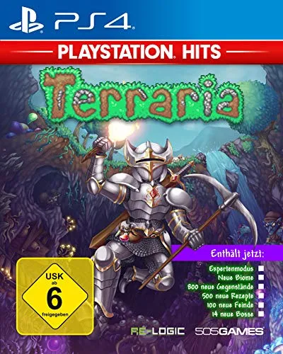 Terraria PS-4 PSHits: Action-Adventure Spiel für kreative Entdecker