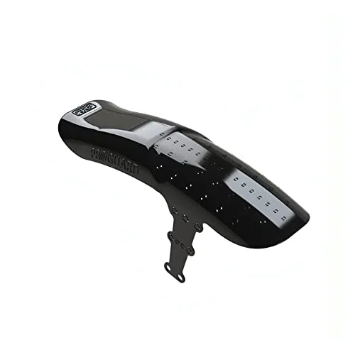 RRP Proguard Rear Schutzblech, Schwarz - Fahrradschutzbleche mit vielseitigem Design für einfache Montage an verschiedenen Fahrrädern, bietet 4 mm mehr Reifenfreiheit durch spezielle Einkerbung.