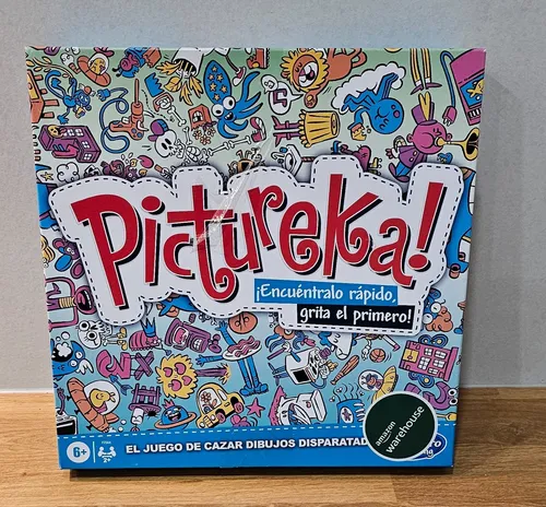 Spanisches Pictureka-Brettspiel - Lustiges Zeichenspiel für die ganze Familie, ideal für Kinder ab 6 Jahren und spannende Bildersuche