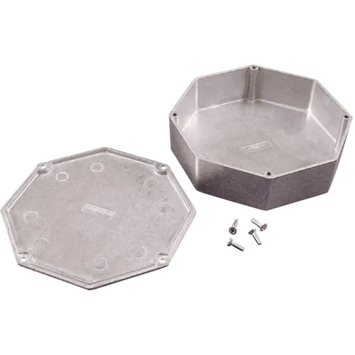 Hammond Electronics  1590STPC Universal-Gehäuse 132.78 x 132.78 x 39.2    Nat...