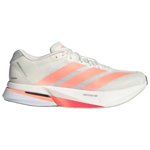 Produktbild adidas Adizero Boston 13 Wettkampfschuh für Herren – Weiß/Grau, Größe 47 1/3
