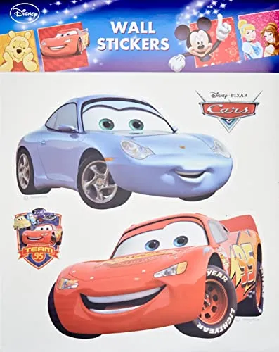 Disney Cars Kinderzimmer Wandstickers, Wandtattoo junge deko von AG Design 30 x 30 cm | DKS 1088