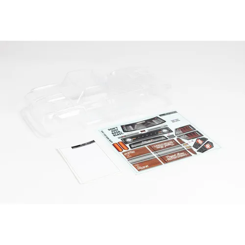 Arrma OUTCAST 4X4 4S Klar Karosserie w/Aufkleber Nr. ARA402322