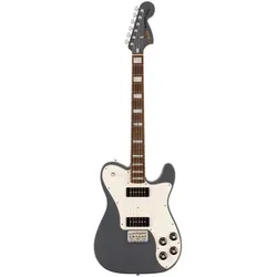 Fender Shiflett Tele Dlx CFM B-Stock - Chris Shiflett Signature E-Gitarre - E-Gitarre im B-Stock, Chris Shiflett Signature; Erle-Korpus, Ahorn-Hals, 2x Noiseless Tonabnehmer; inklusive Vintage Style Case - ideal für Rock- und Country-Liebhaber.